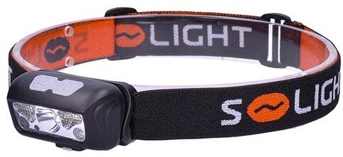 Solight LED čelová svítilna, 150 + 100lm, bílé a červené světlo, nabíjecí Li-Ion_14043605