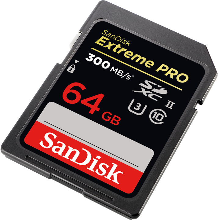 SanDisk SDXC Extreme Pro 64GB 300MB/s UHS-II U3_332694984