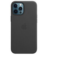 Apple kožený kryt s MagSafe pro iPhone 12 Pro Max, černá_1579079054