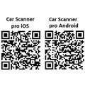 Automobilová diagnostická jednotka pro OBD-II, Bluetooth, pro Android, Windows Phone