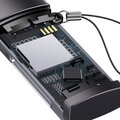 Baseus čtečka paměťových karet Lite Series USB-A/SD, microSD, šedá_278133731