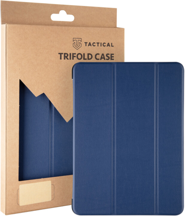 Tactical flipové pouzdro Tri Fold pro Lenovo Tab M10 FHD Plus 10.3&quot;, modrá_562489050