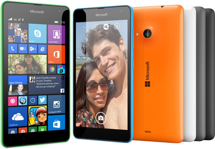Microsoft Lumia 535 Dual SIM, modrá_2055244698