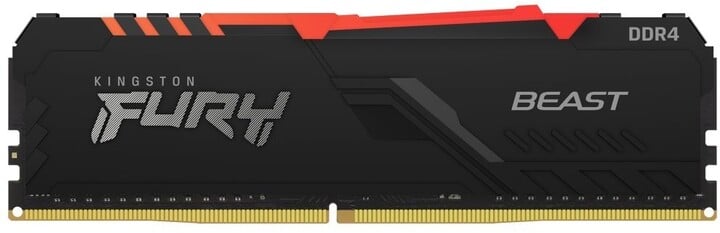 Kingston Fury Beast RGB 128GB (4x32GB) DDR4 3600 CL18
