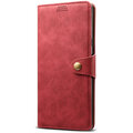 Lenuo Leather flipové pouzdro pro Xiaomi Redmi Note 10 Pro, červená_1087796221