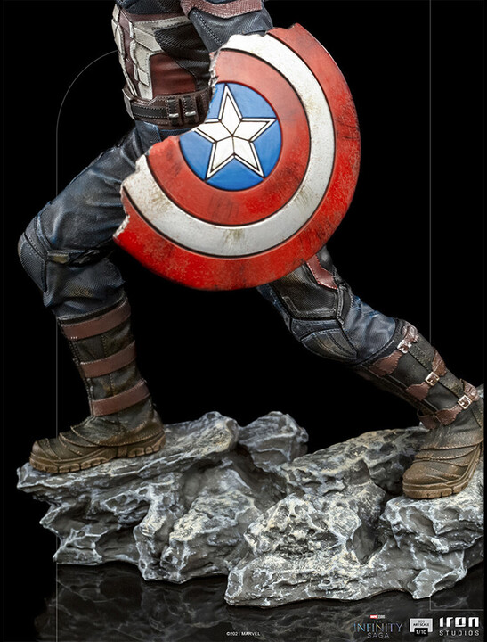 Figurka Iron Studios The Infinity Saga - Captain America Ultimate BDS Art Scale, 1/10_947641292