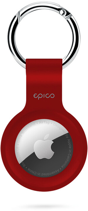Epico klíčenka na Apple AirTag, červená_85406059