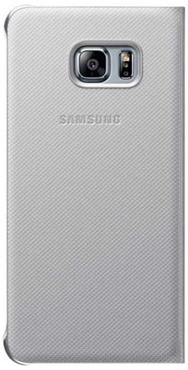 Samsung flip S View pouzdro pro S6 Edge+, stříbrná_1002938194
