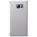 Samsung flip S View pouzdro pro S6 Edge+, stříbrná_1002938194