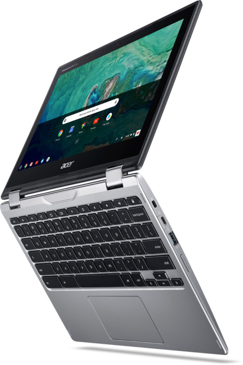 Acer Chromebook Spin 11 (CP311-1HN-C3YV), stříbrná_945138333