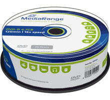 MediaRange DVD-R 4,7GB 16x, Spindle 25ks