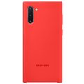 Samsung silikonový zadní kryt pro Galaxy Note10, červená_1138161747