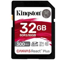Kingston Canvas React Plus Secure Digital (SDXC), 32GB_1458374269