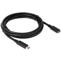 Club3D prodlužovací kabel USB-C, 5Gbps, 60W(20V/3A), 4K@60Hz (M/F), 1m_1223046038