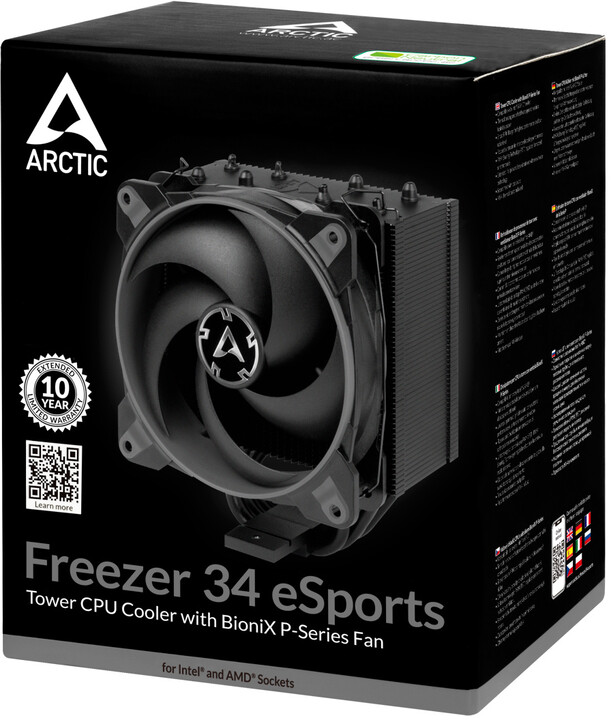 Arctic Freezer 34 eSports, šedá_1673329741