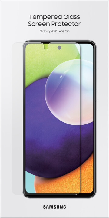 Samsung tvrzené sklo pro Galaxy A52/A52s/A52 5G, transparentní_603942513