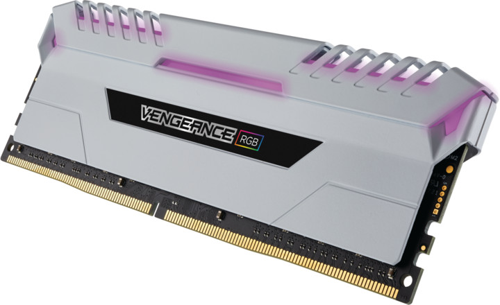 Corsair Vengeance RGB LED 16GB (2x8GB) DDR4 3600, bílá_1491649489