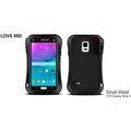 Love Mei Case Small Waist Upgrade Version for GALAXY NOTE4 Black_493549885
