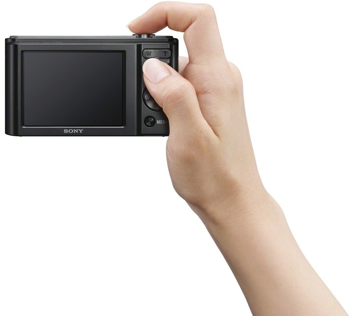Sony Cybershot DSC-W800, černá_123343520