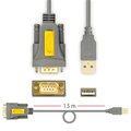 AXAGON USB2.0 - sériový RS-232 screw adapter 1,5m_969202051