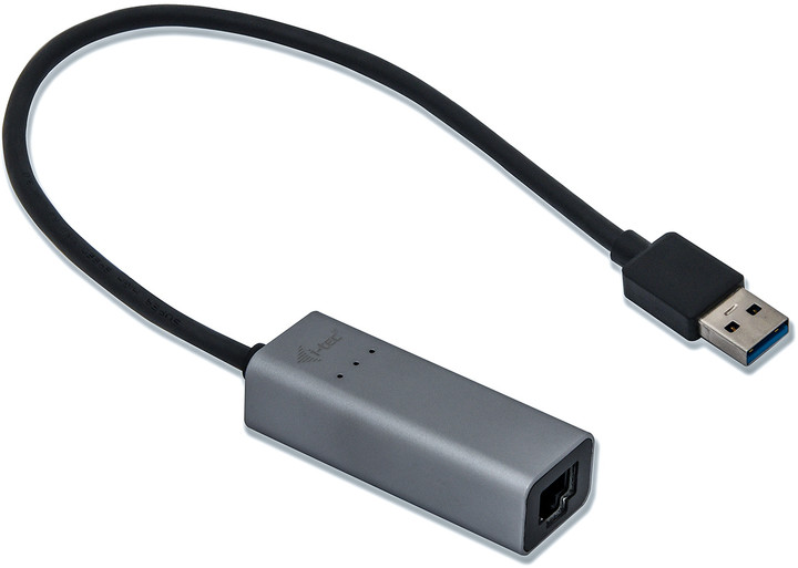 i-tec USB 3.0 Metal Gigabit Ethernet Adapter 1x USB 3.0 na RJ-45 LED_294433170