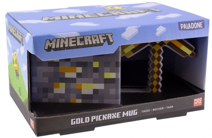 Hrnek Minecraft - Gold Pickaxe, 350ml_1356122721