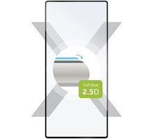 FIXED ochranné sklo Full-Cover pro Google Pixel 7a, lepení přes celý displej, černá FIXGFA-1083-BK