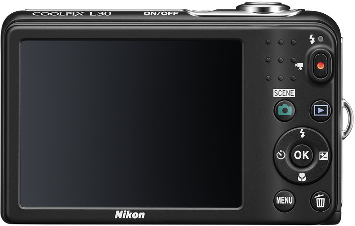 Nikon Coolpix L30, černá_1791678777