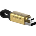 inCharge nabíjecí a datový kabel 6v1, zlatá_2124472306