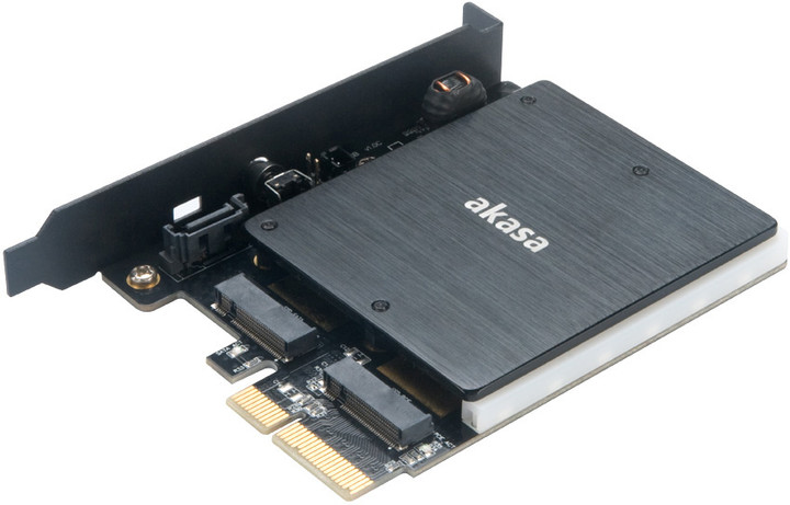 Akasa RGB adaptér M.2 SSD do PCIe x4 (AK-PCCM2P-03)_1575919579