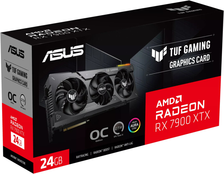 ASUS AMD Radeon™ TUF Gaming AMD Radeon™ RX 7900 XTX OC Edition, 24GB GDDR6_836831458