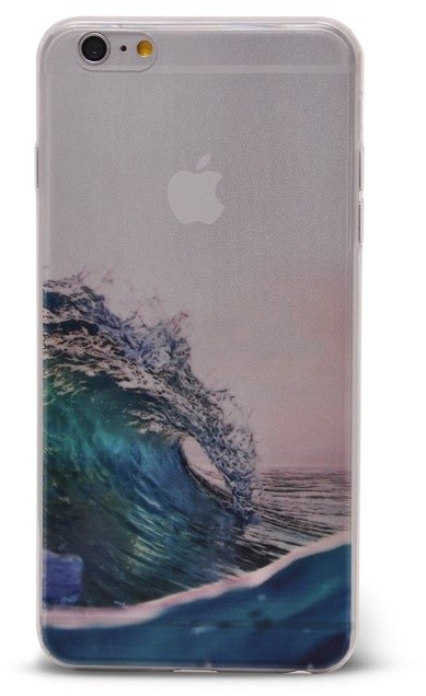 EPICO pružný plastový kryt pro iPhone 6/6S Plus WAVES_1095104529