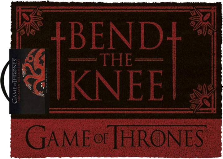 Rohožka Game of Thrones - Bend The Knee_1179689249