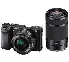 Sony Alpha 6000 + 16-50mm + 55-210mm, černá_1807905307