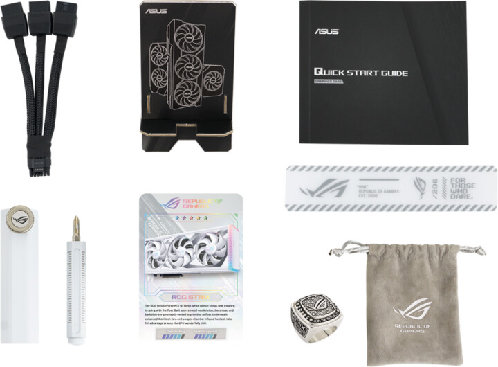 ASUS ROG Strix GeForce RTX 4080 White OC Edition, 16GB GDDR6X_1990794092