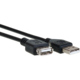 AQ KCV018, USB 2.0 prodlužovací kabel A (samec) - A (samice), 1,8m