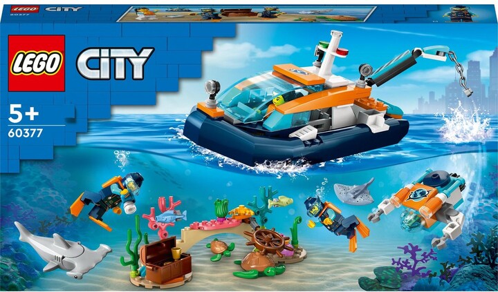 LEGO® City 60377 Průzkumná ponorka potápěčů_282701489