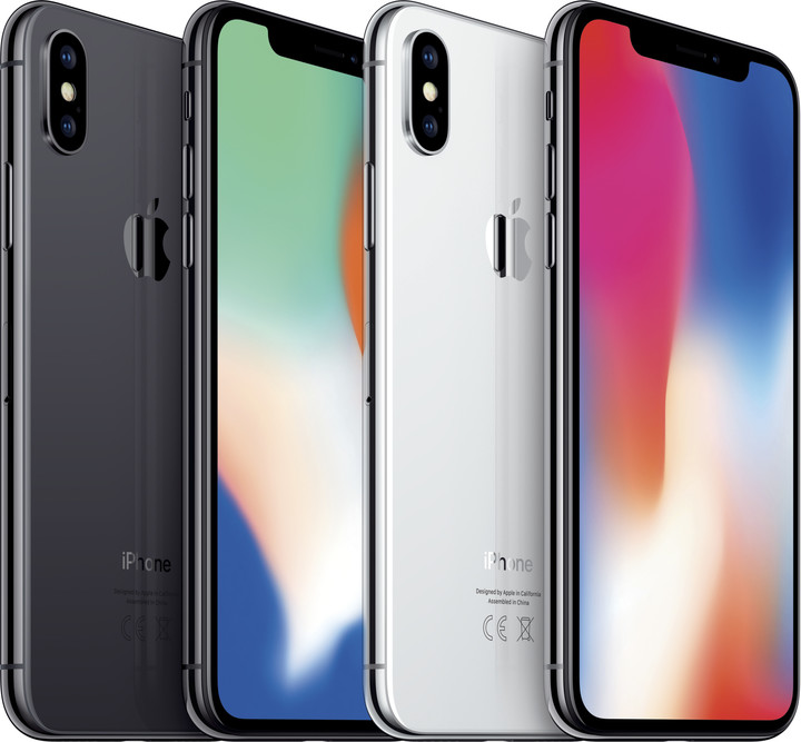 Apple iPhone X, 64GB, stříbrná_740277277