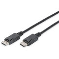 Digitus kabel DisplayPort 1.2, M/M, se západkou, 2m, černá_420690228