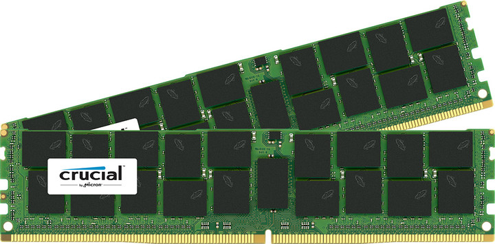 Crucial Server Memory 32GB (2x16GB) DDR4 2133, ECC, Dual Ranked_674155206