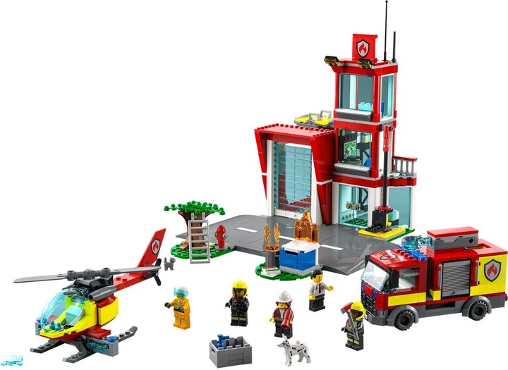 Extra výhodný balíček LEGO® City - Hasičská stanice 60320 a zbrojnice 60321_2147108009