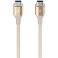 Belkin kabel Premium Kevlar USB-C to USB-C,1,2m, zlatý