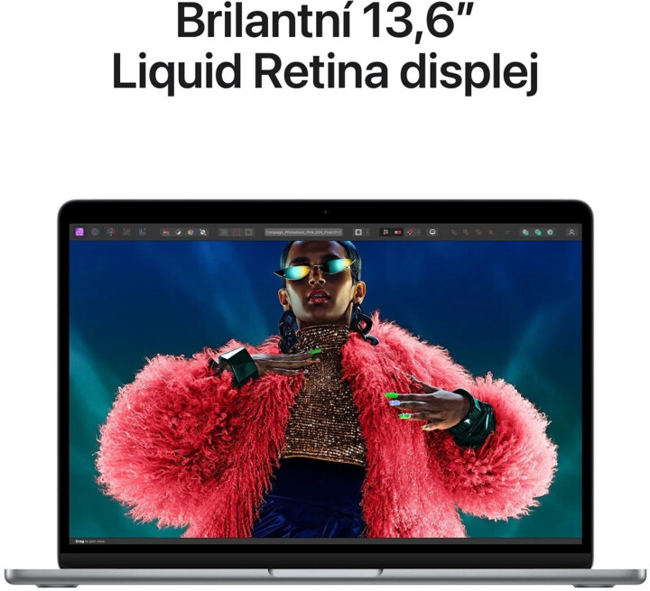 Apple MacBook Air 13, M3 8-core/16GB/512GB SSD/10-core GPU, vesmírně šedá_333938171