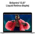 Apple MacBook Air 13, M3 8-core/16GB/512GB SSD/10-core GPU, vesmírně šedá_333938171