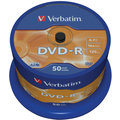 Verbatim DVD-R AZO 16x 4,7GB spindl 50ks Poukaz 200 Kč na nákup na Mall.cz