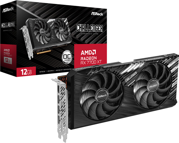 ASRock AMD Radeon™ RX 7700 XT Challenger 12GB OC, 12GB GDDR6_1777513257