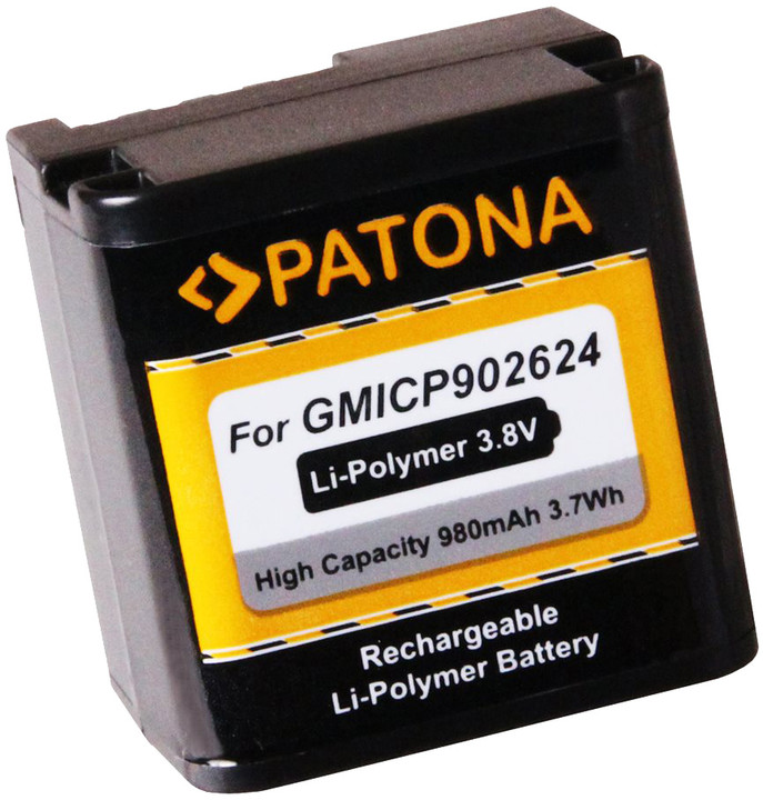Patona baterie pro videokameru Garmin VIRB X/XE 980mAh Li-Pol_1439188840