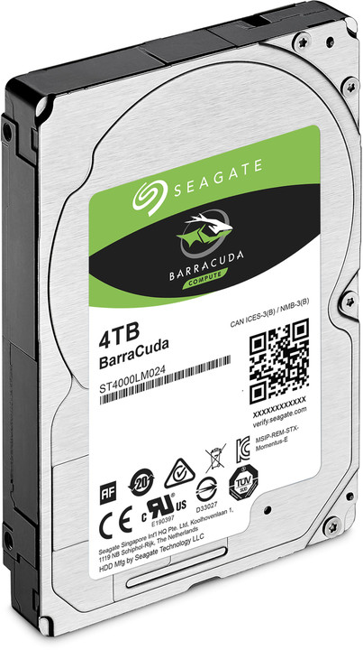 Seagate BarraCuda, 2,5" - 4TB