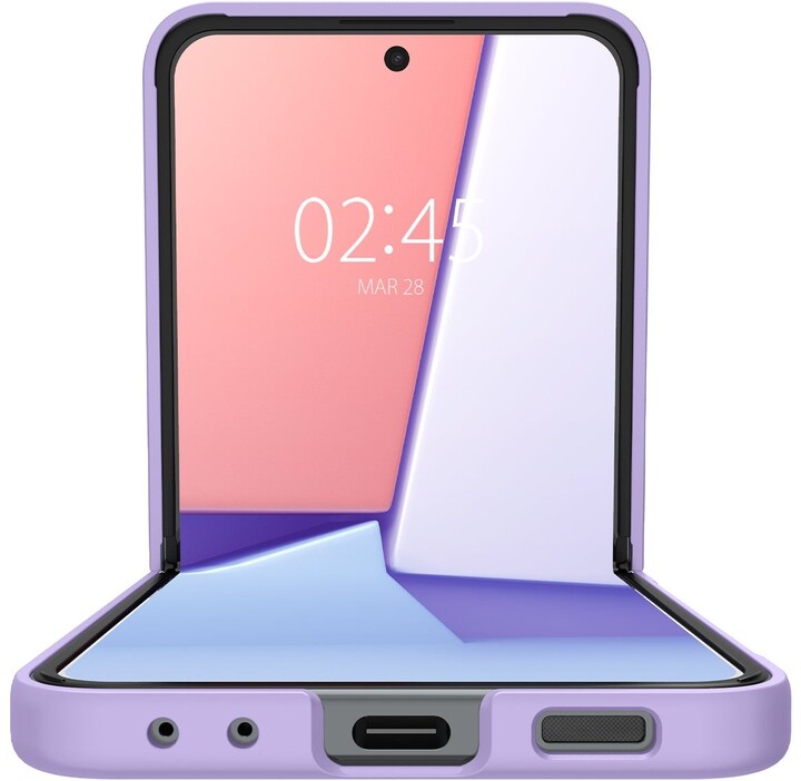 Spigen ochranný kryt Air Skin pro Samsung Galaxy Z Flip5, fialová_1877784046
