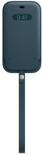 Apple kožený návlek s MagSafe pro iPhone 12/12 Pro, modrá_601621743